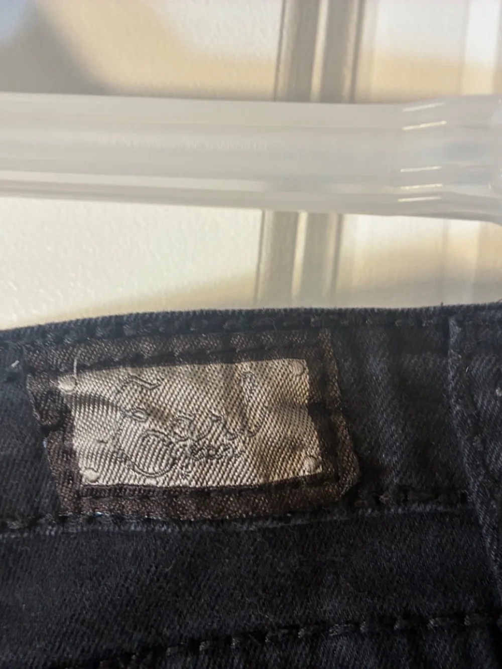 Black Embellished Earl Jeans.